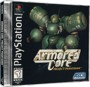 Armored Core: Project Phantasma - Box - 3D Image