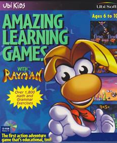 Amazing Learning Games with Rayman - Box - Front Image