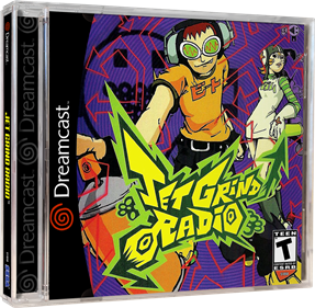 Jet Grind Radio - Box - 3D Image