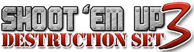 Shoot 'Em Up Destruction Set 3 - Clear Logo Image