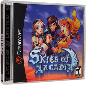 Skies of Arcadia - Box - 3D Image