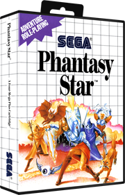 Phantasy Star - Box - 3D Image