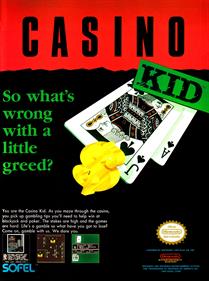 Casino Kid - Advertisement Flyer - Front Image