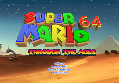 Super Mario 64: Through the Ages - Screenshot - Game Title Image