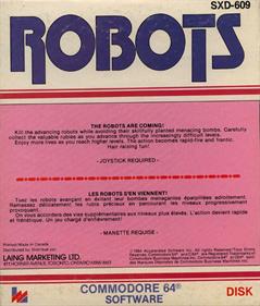 Robots - Box - Back Image