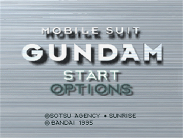 Mobile Suit Gundam - Screenshot - Game Title Image