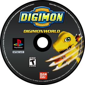 Digimon World - Fanart - Disc Image