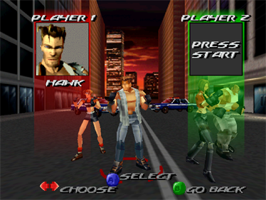Fighting Force 64 - Screenshot - Game Select Image