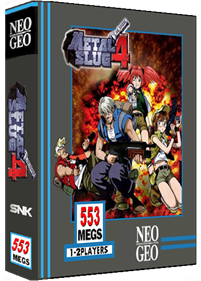 Metal Slug 4 - Box - 3D Image