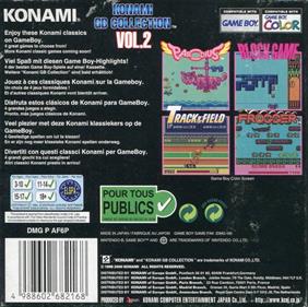 Konami GB Collection: Vol.2 - Box - Back Image
