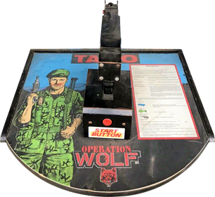 Operation Wolf - Arcade - Control Panel Image