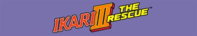 Ikari III: The Rescue - Banner Image