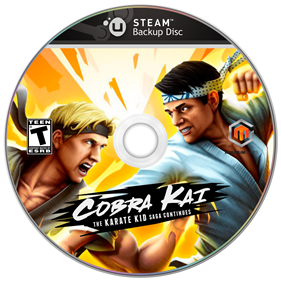 Cobra Kai: The Karate Kid Saga Continues - Fanart - Disc