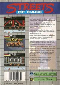 Streets Of Rage Images - Launchbox Games Database