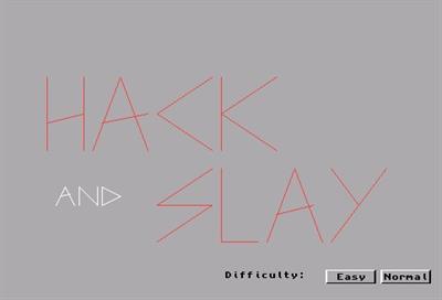 Hack and Slay - Screenshot - Game Title Image