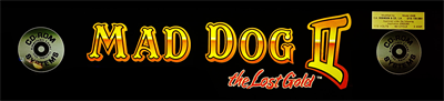 Mad Dog II: The Lost Gold - Arcade - Marquee Image