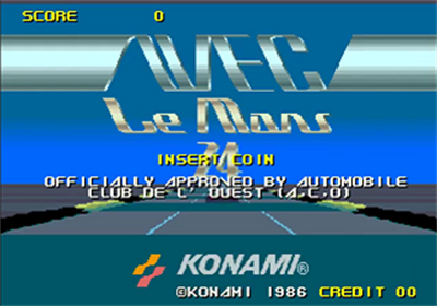 WEC Le Mans 24 - Screenshot - Game Title Image
