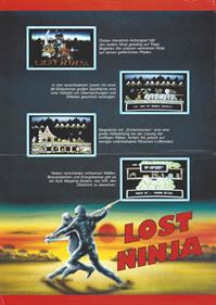 The Lost Ninja - Box - Back Image
