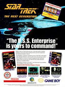 Star Trek: The Next Generation - Advertisement Flyer - Front Image
