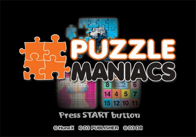Puzzle Maniacs - Screenshot - Game Title Image