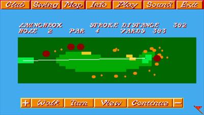 Greg Norman's Shark Attack! The Ultimate Golf Simulator - Screenshot - Gameplay Image