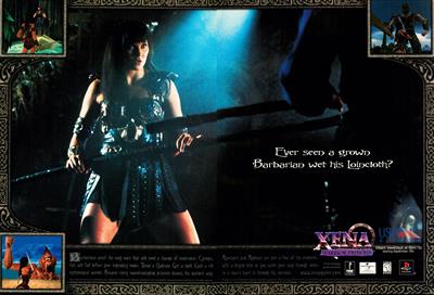 Xena: Warrior Princess - Advertisement Flyer - Front Image