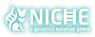 Niche: A Genetics Survival Game - Clear Logo Image