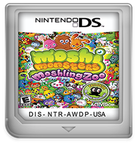 Moshi Monsters: Moshling Zoo - Fanart - Cart - Front