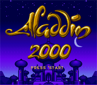 Aladdin 2000 - Screenshot - Game Title Image
