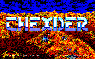 Thexder - Screenshot - Game Title Image