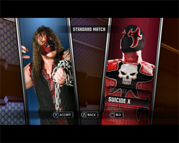TNA iMPACT! Total Nonstop Action Wrestling - Screenshot - Game Select Image