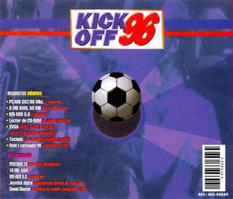 Kick Off 96 - Box - Back Image