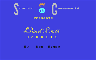 Bootleg Bandits - Screenshot - Game Title Image