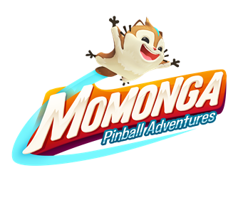 Momonga Pinball Adventures - Clear Logo Image