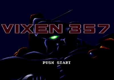 Vixen 357 - Screenshot - Game Title Image