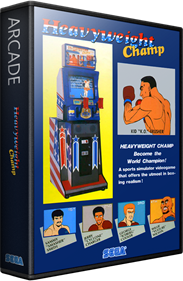 Heavyweight Champ (1987) - Box - 3D Image