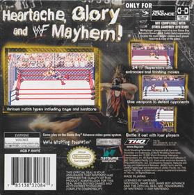 WWF Road to Wrestlemania - Box - Back Image