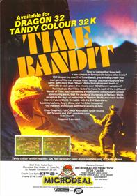 Time Bandit - Advertisement Flyer - Front Image