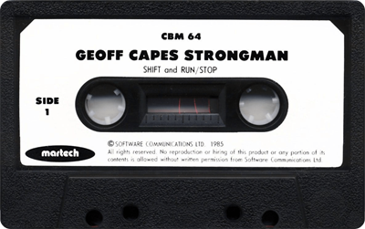 Geoff Capes Strongman - Cart - Front