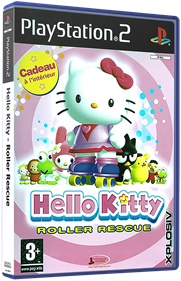 Hello Kitty: Roller Rescue - Box - 3D Image