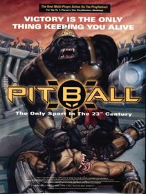 Pitball - Advertisement Flyer - Front Image