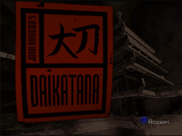 John Romero's Daikatana - Screenshot - Game Title Image