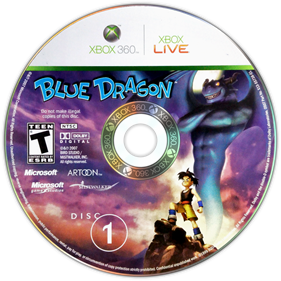 Blue Dragon - Disc Image