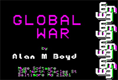 Global War - Screenshot - Game Title Image