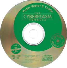 The Awesome Adventures of Victor Vector & Yondo: The Cyberplasm Formula - Disc Image