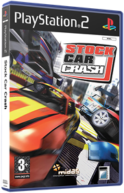 Stock Car Crash - Box - 3D Image