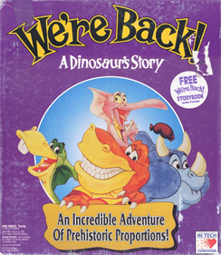 We're Back! A Dinosaur's Story - Box - Front Image