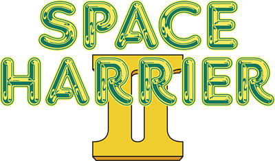 Space Harrier II - Clear Logo Image