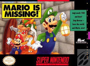 Mario is Missing! - Box - Front Image