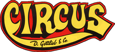 Circus (Gottlieb) - Clear Logo Image